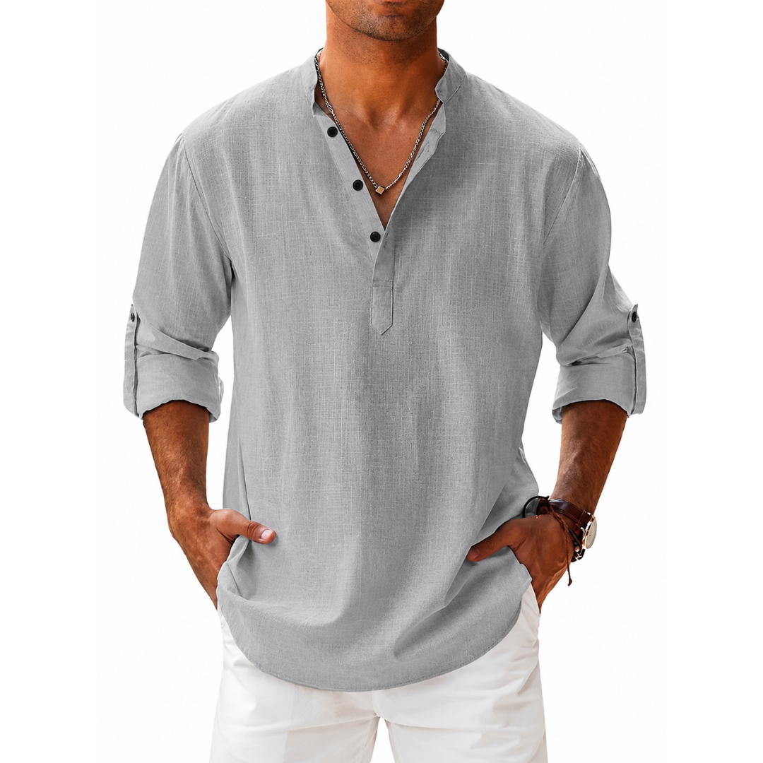 Evan - Camisa elegante de Lino