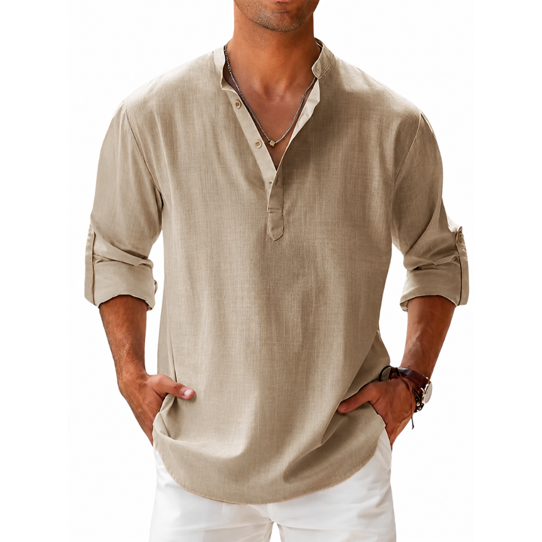 Evan - Camisa elegante de Lino