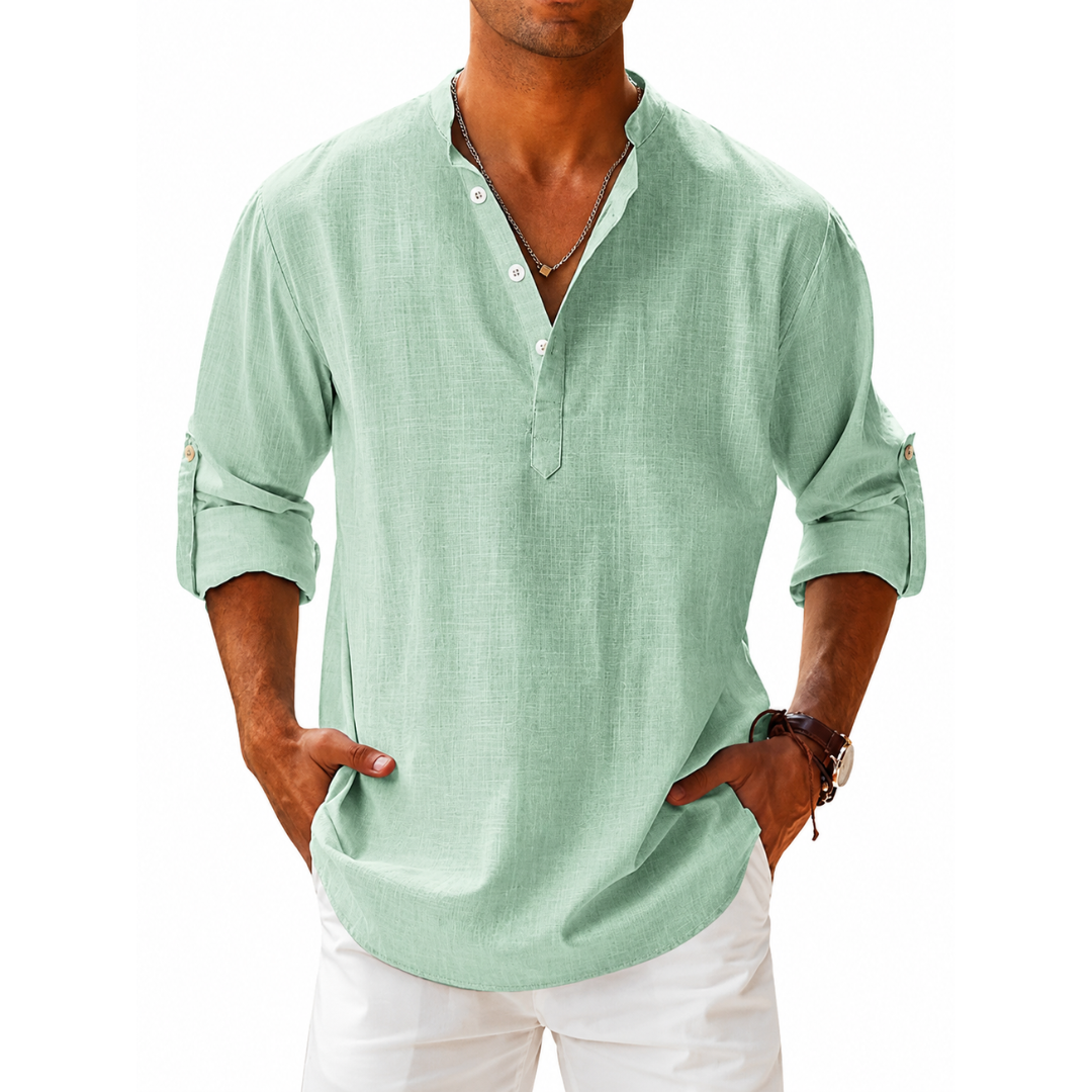 Evan - Camisa elegante de Lino