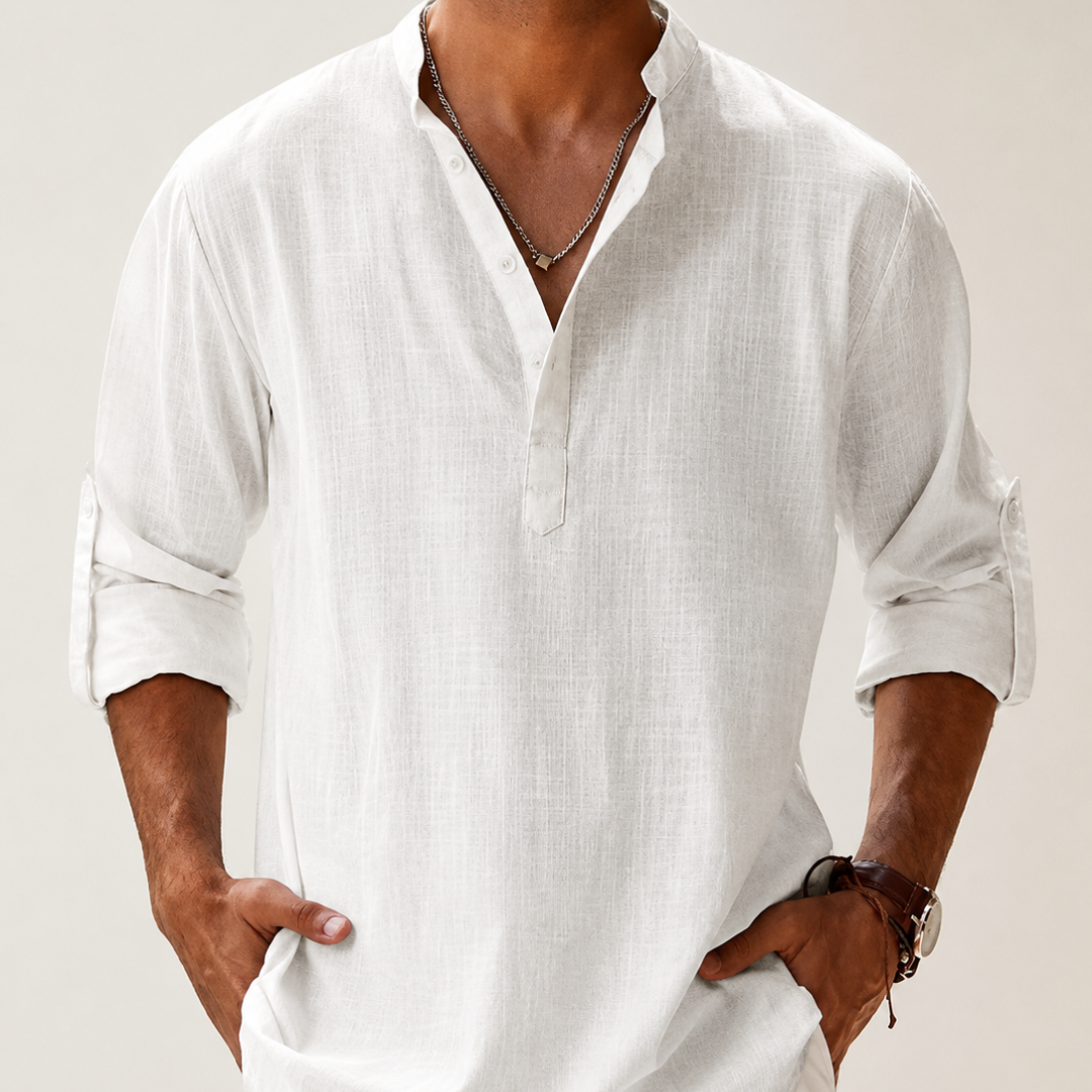 Evan - Camisa elegante de Lino